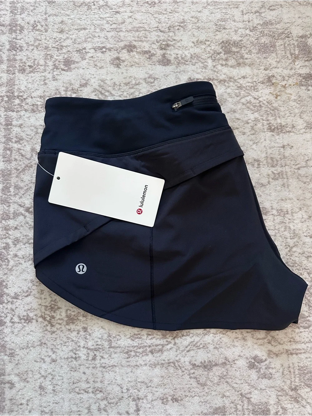 lululemon athletica Black Athletic shorts